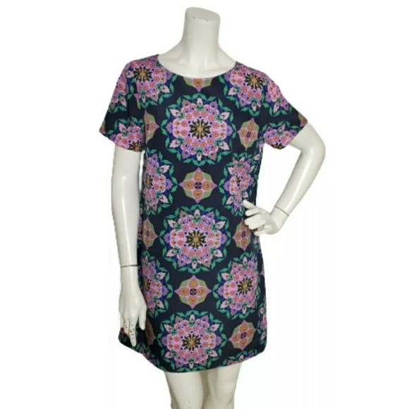 J. Crew Factory Dresses & Skirts - J Crew Womens Shift Dress Size 8 Petite Navy